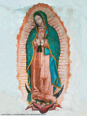 Our Lady of Guadalupe Poster, 18x24" (Laminated)